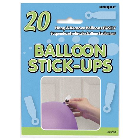 20 ct balloon stick ups