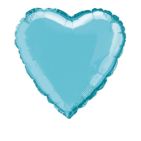 1  46 cm heart foil balloon   baby blue