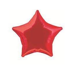 1  50 cm star foil balloon packaged   red