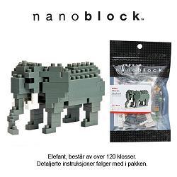 nanoblock mini elefant