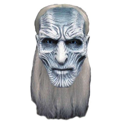 game of thrones   white walker adult mask