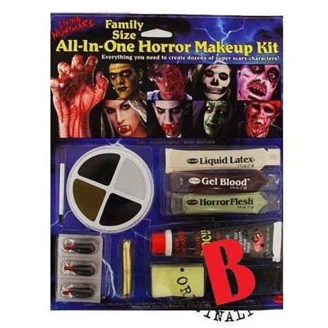 all in one horror make up kit
