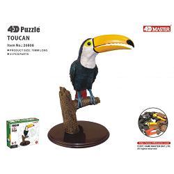 toucan 3d puslespill