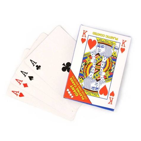 playing cards giant 52+2pcs 17cm