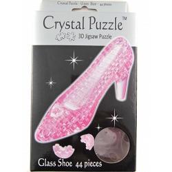 puzzle crystal pink shoe