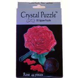 3d puslespill crystal rose 44 deler