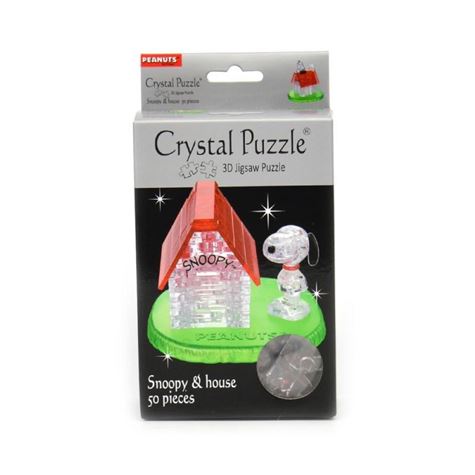 3d crystal puzzle snoopy hus/ 50 deler