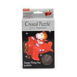 crystal puzzle snoopy flying  39pcs