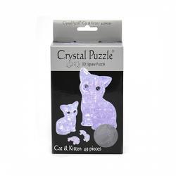 puzzle crystal clear cat