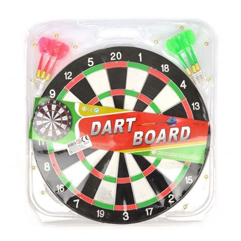 dart board 6 darts 36cm