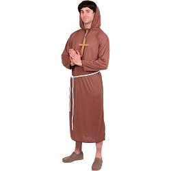 munke kostyme med hette/ belte