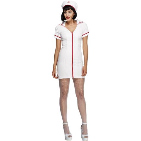 fever sexy nurse kostyme/ strl 44 46