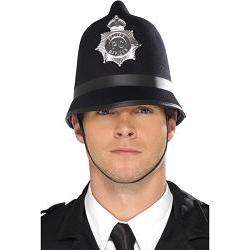 police hat/ felt black with badge