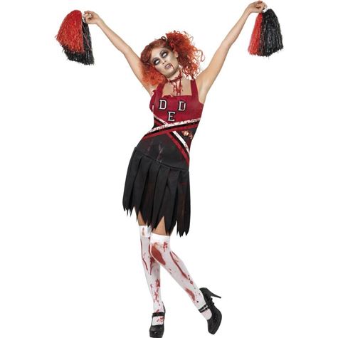 horror cheerleader kostyme str xs 32/34