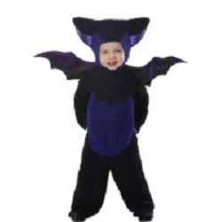 bat costume/jumpsuit w/hoodwings 3 4ar