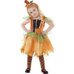 pumpkin fairy costume/dress/headband
