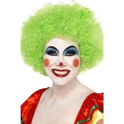 crazy clown parykk/ gronn one size