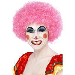 crazy clown parykk/ rosa one size