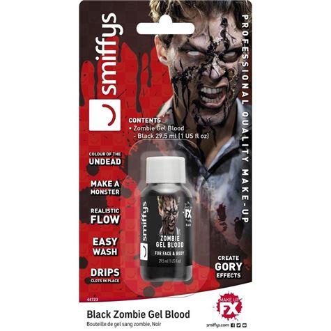 zombie blood gel bottle black 2957ml/1 us floz