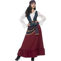 pirate buccaneer kjole/ strs 36/38