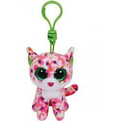 ty sophie pink cat clip