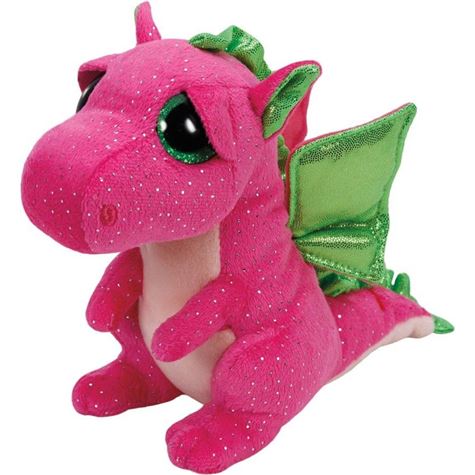ty darla   dragon pink regular/ beanie boos