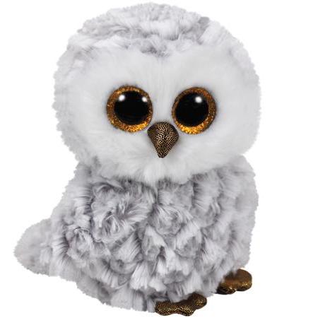 ty owlette   white owl regular/ beanie boos