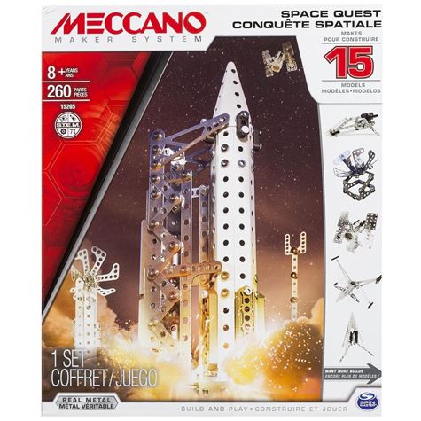 meccano   15 models set 
space quest 8+