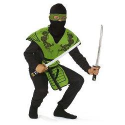 ninja kostyme/ gronn/ str120