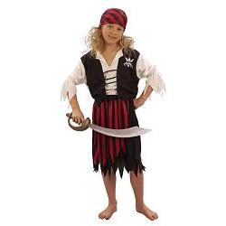 rio pirate girl kostyme/ 160cm 10 12 ar