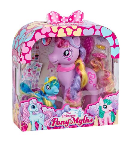 pony princess gavesett m/2 ponny og tilbehor