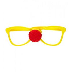 giant glasses with clown nose