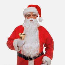 deluxe santa claus maxi beard with moustache and 