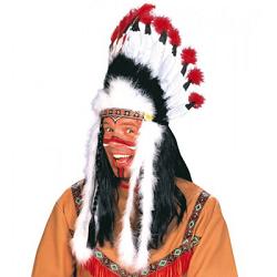 raging bull native indian headdress