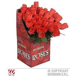 red roses   44 cm