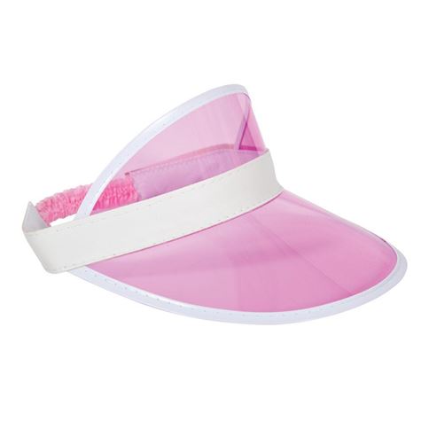 pink visor 