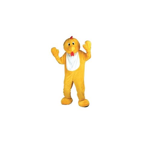 giant deluxe mascot   yellow chicken