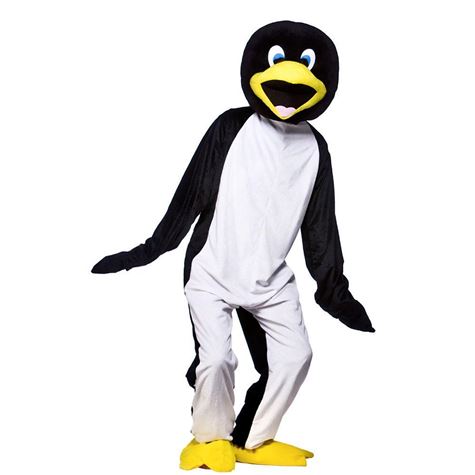 mascot   cool penguin