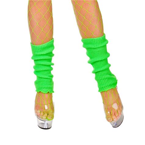 80s leg warmers neon green min 6