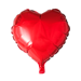 folieballong/ rodt hjerte 46cm 0