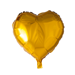 folieballong/ gull hjerte 46cm 0