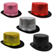 sequin top hat 4 colors assorted 0